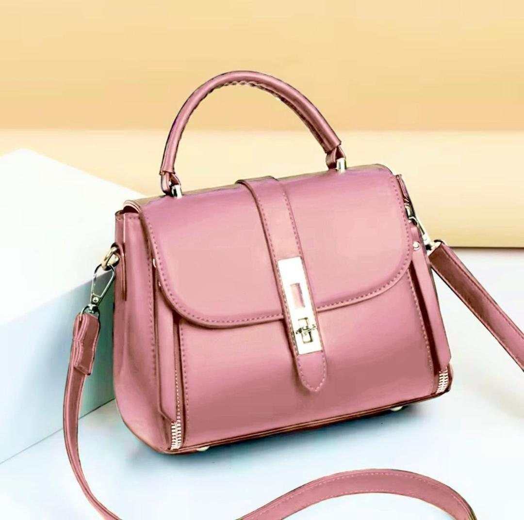 Stylish Girl’s Soft Leather Crossbody Bag