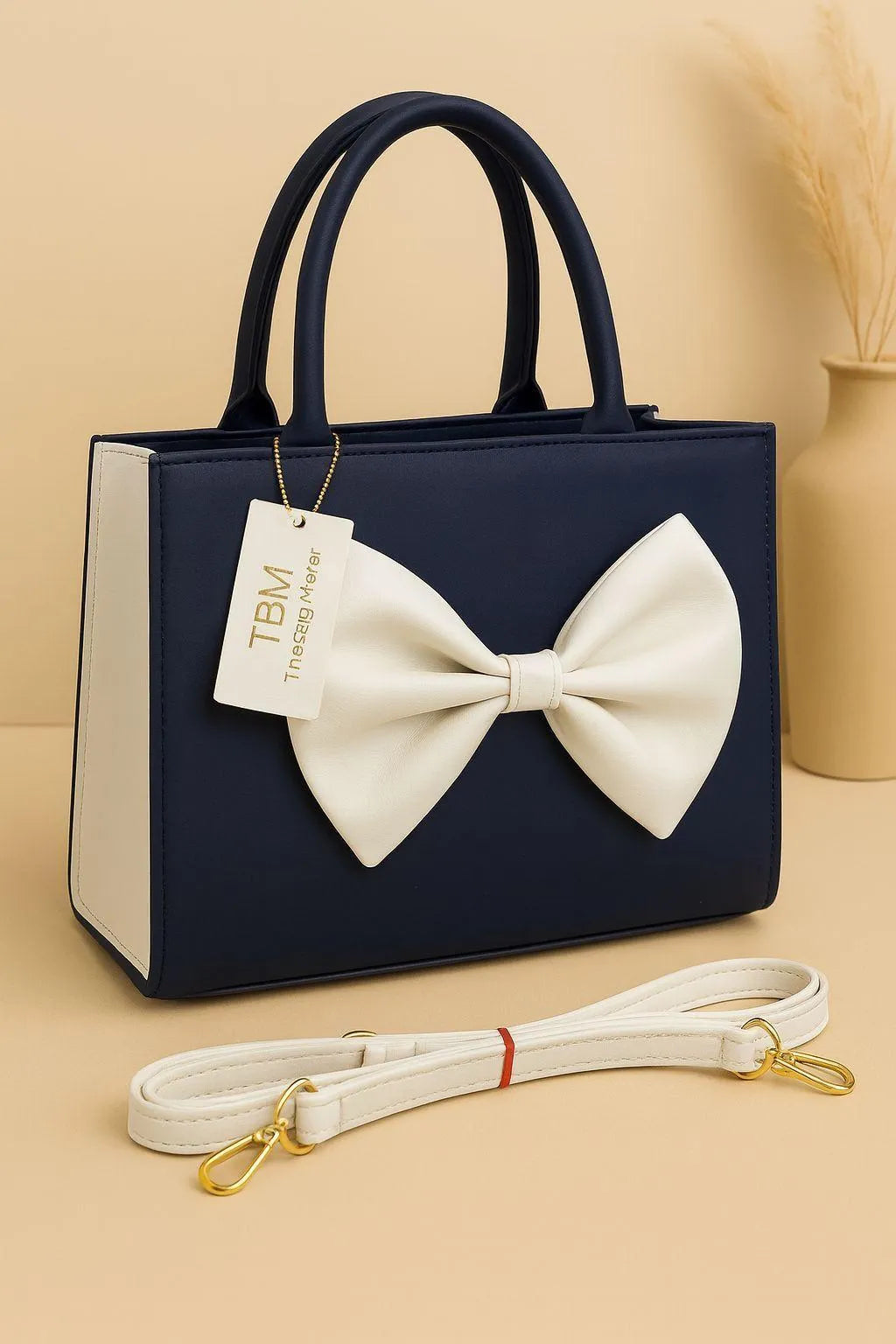 Women’s PU Leather Plain Hand Bag