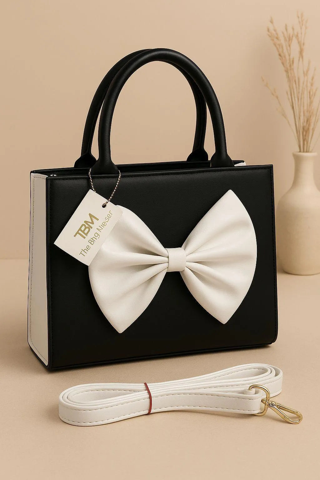 Women’s PU Leather Plain Hand Bag