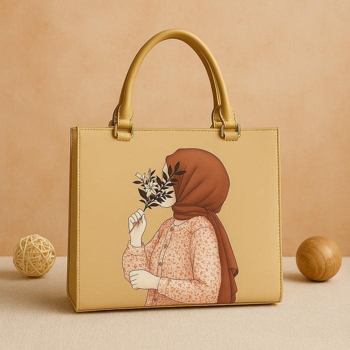 Women’s Canvas Printed Shoulder Bag