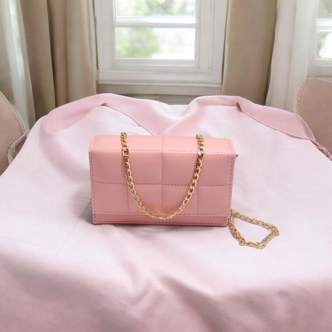 Girl’s Printed PU Leather Crossbody Bag