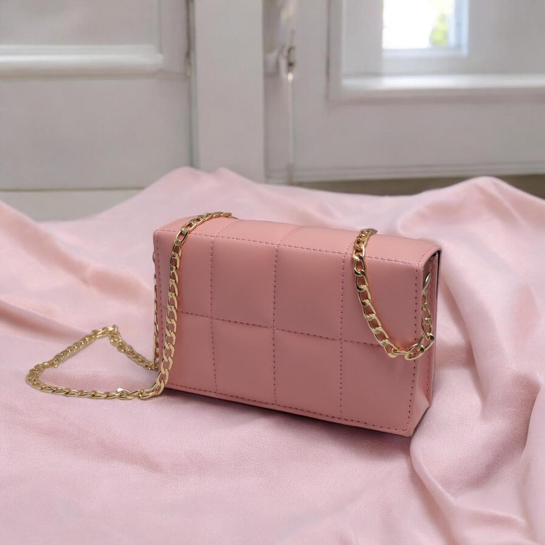 Girl’s Printed PU Leather Crossbody Bag