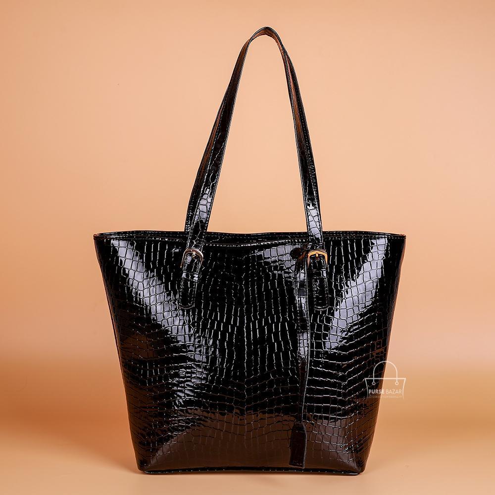 Women's Leather Textured Tote Bags