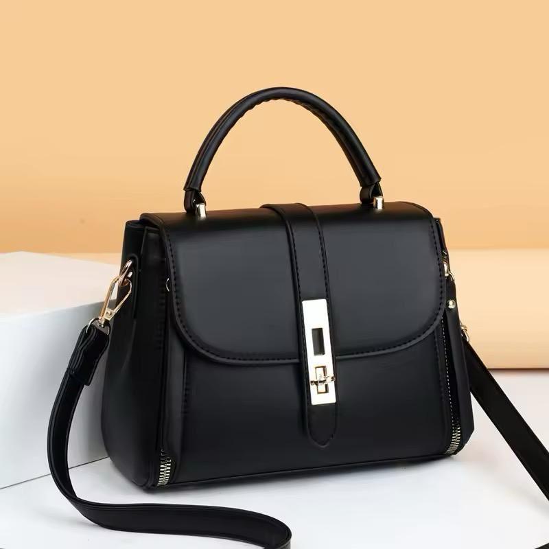 Stylish Girl’s Soft Leather Crossbody Bag