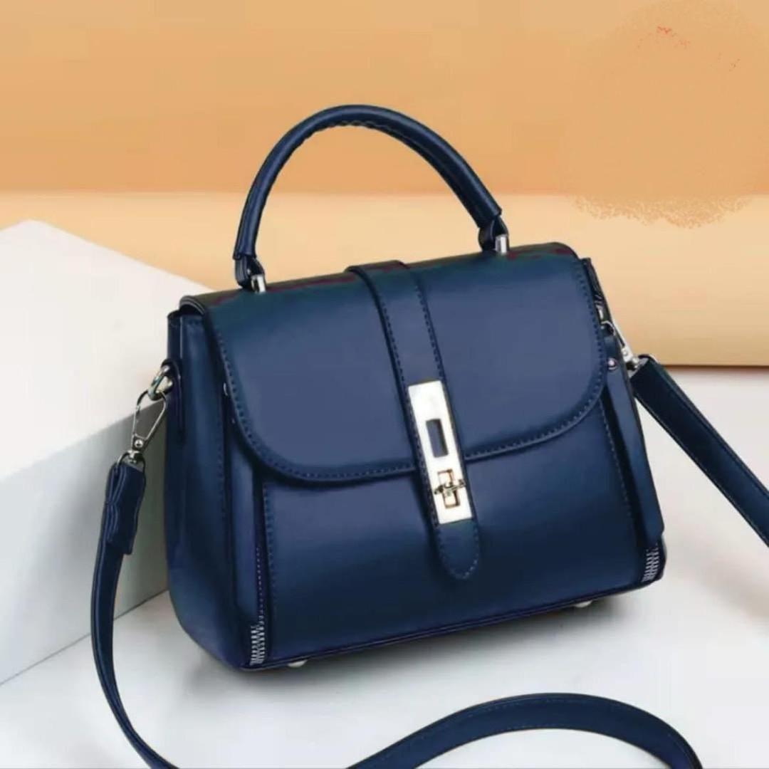 Stylish Girl’s Soft Leather Crossbody Bag