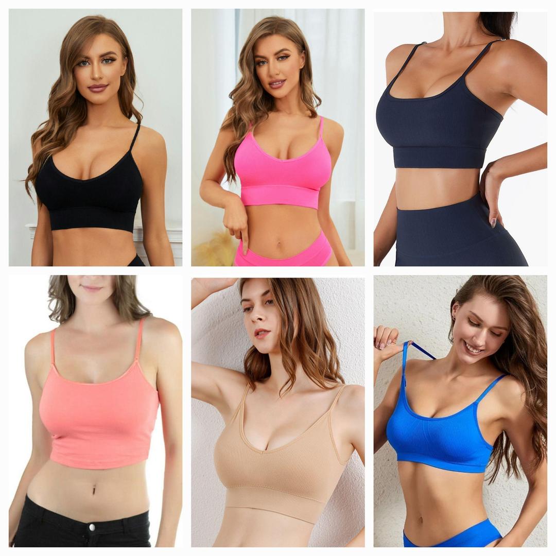 Women’s Multicolor Jersey Sports Bra