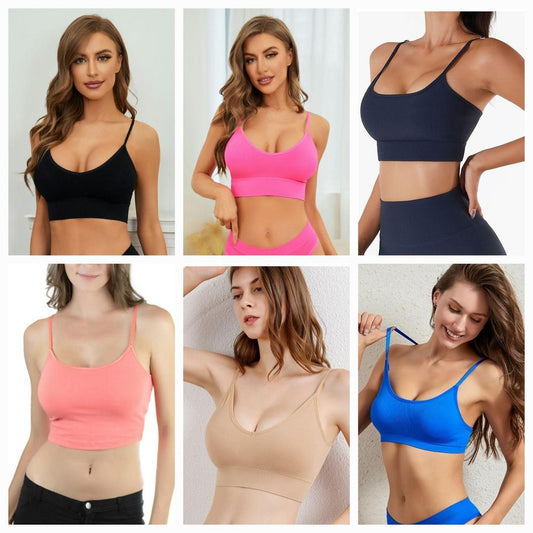 Women’s Multicolor Jersey Sports Bra