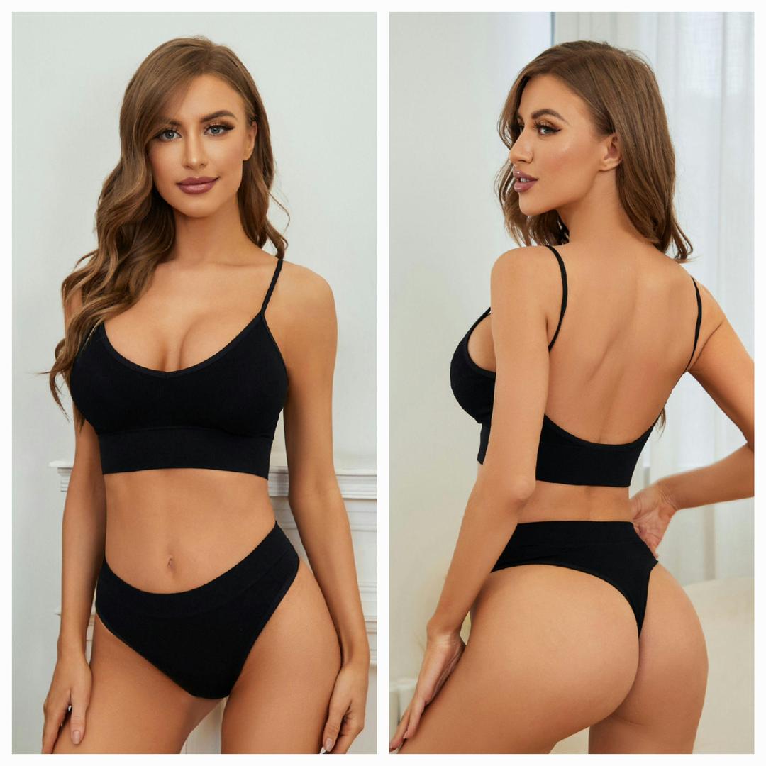 Women’s Multicolor Jersey Sports Bra