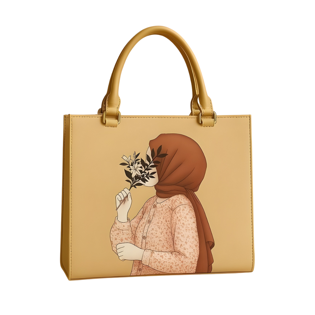 Women’s Canvas Printed Shoulder Bag