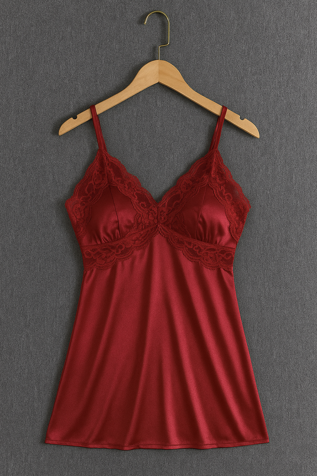 Women’s 5 Pcs Jersey Lace Nightwear Set |